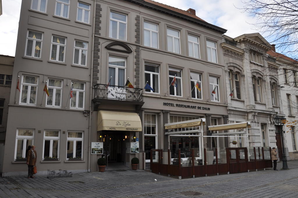 Hotel De Zalm Oudenaarde Esterno foto